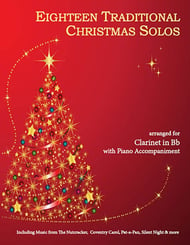 18 Traditional Christmas Solos Clarinet and Piano cover Thumbnail